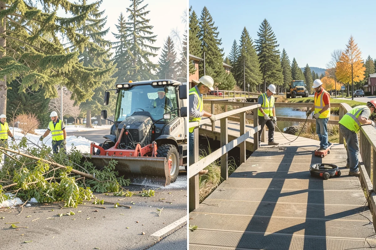 Sign Graffiti Removal in Milton, King County, WA - Identify tagged signs from reports or field patrol