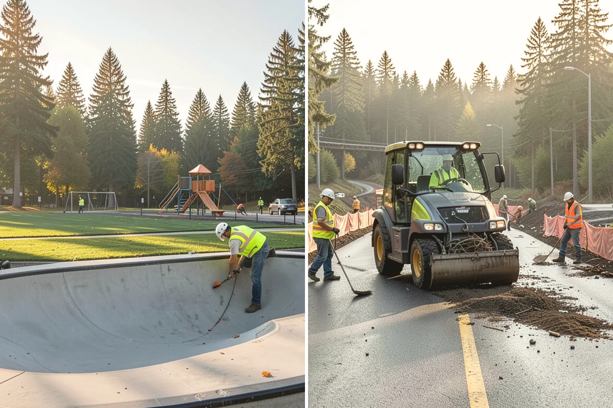 Sign Graffiti Removal in Mountlake Terrace, Snohomish County, WA - Identify tagged signs from reports or field patrol