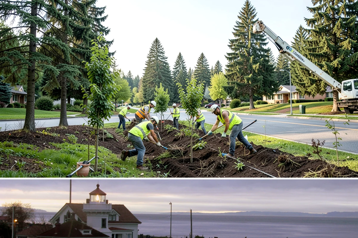 Sign Graffiti Removal in Mukilteo, Snohomish County, WA - Removal continues throughout the year, with traffic-control setups planned around daylight and lower-volume traffic periods.