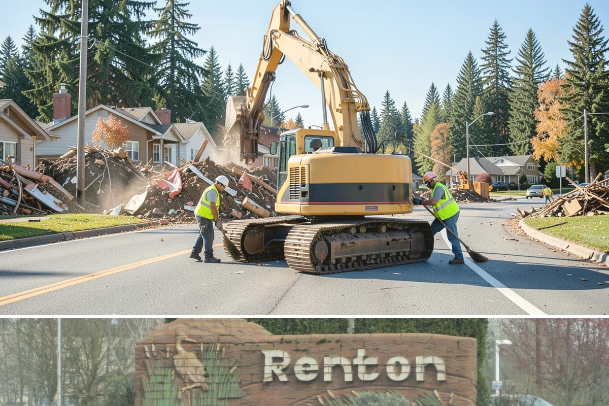 Sign Graffiti Removal in Renton, King County, WA - Removal continues throughout the year, with traffic-control setups planned around daylight and lower-volume traffic periods.