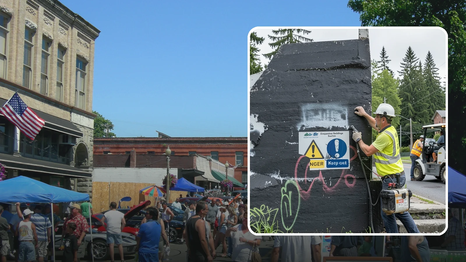 Sign Graffiti Removal in Snohomish, Snohomish County, WA - Careful removal of graffiti from traffic, regulatory, and wayfinding signs without harming their reflectivity.