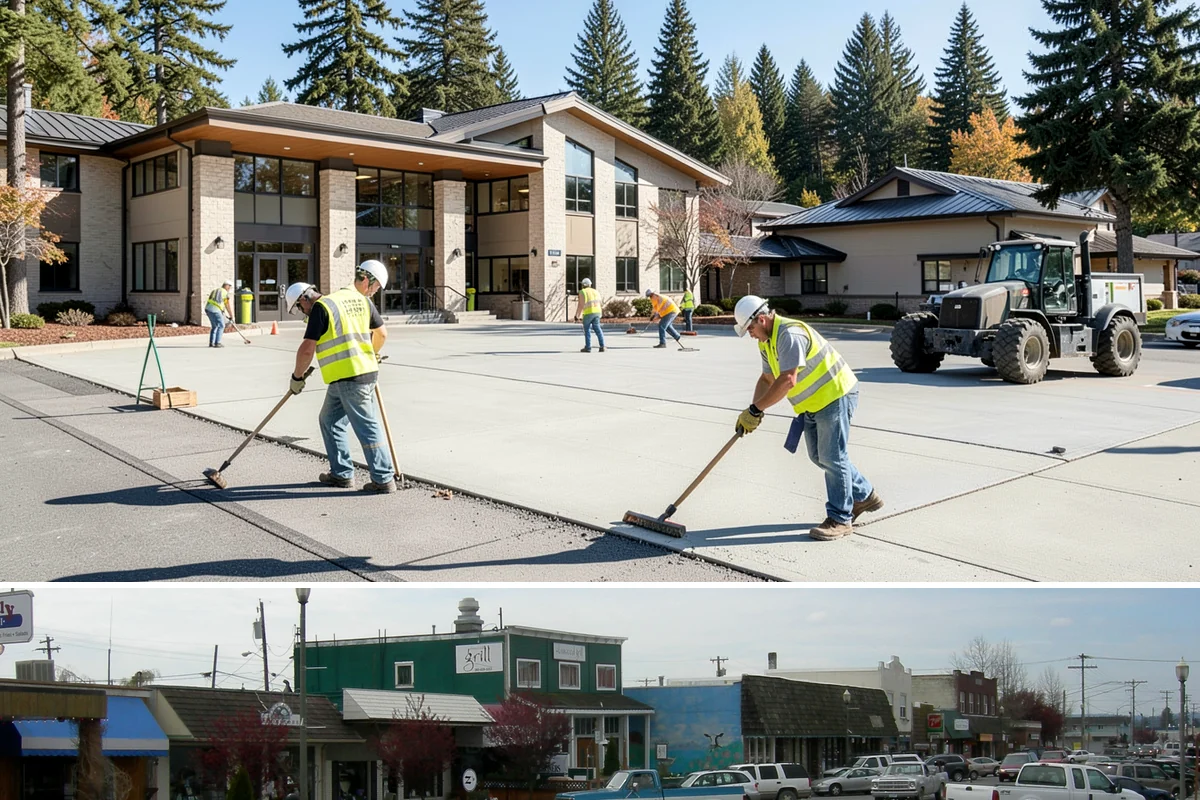 Sign Graffiti Removal in Stanwood, Snohomish County, WA - Removal continues throughout the year, with traffic-control setups planned around daylight and lower-volume traffic periods.