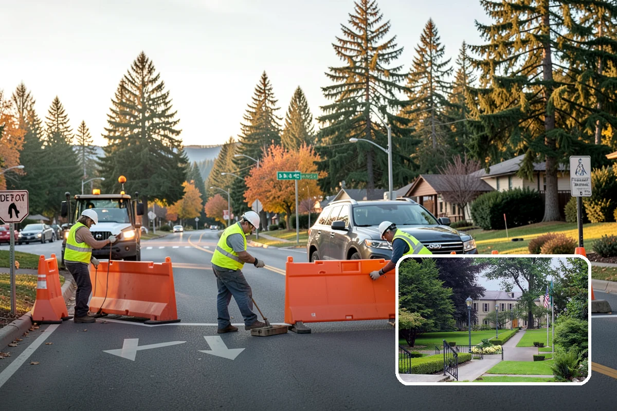 Sign Graffiti Removal in Woodinville, King County, WA - Reflectivity-preserving methods that protect nighttime legibility