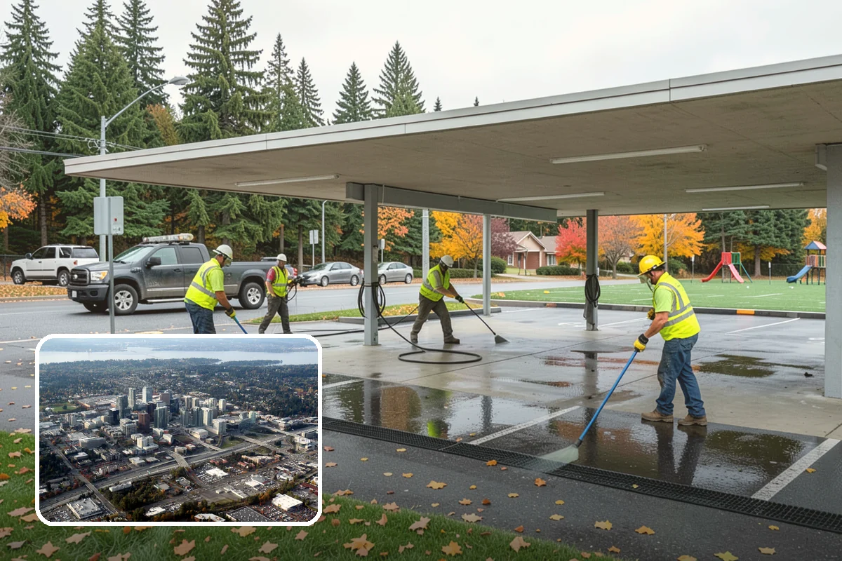 Sign Installation in Bellevue, King County, WA - Retroreflective sheeting that meets current MUTCD minimums