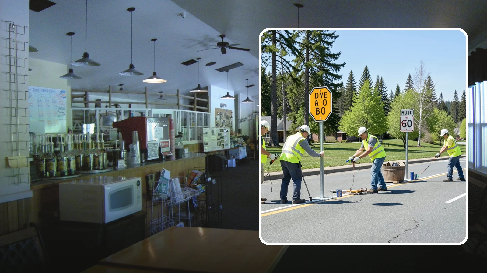 Sign Installation in Black Diamond, King County, WA - We install municipal signage on public property with breakaway posts, proper reflectivity, and MUTCD-compliant placement.