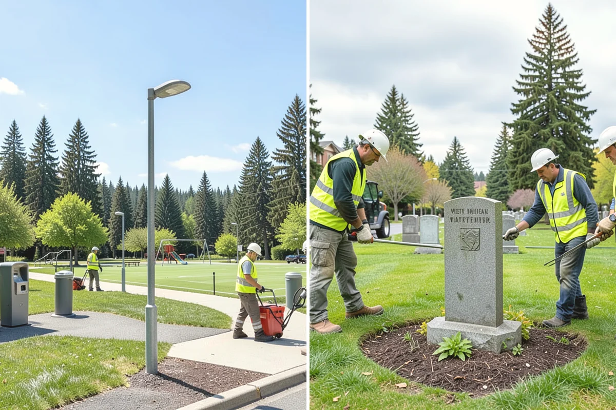 Sign Installation in Burien, King County, WA - Review your sign schedule, standard details, and permit conditions