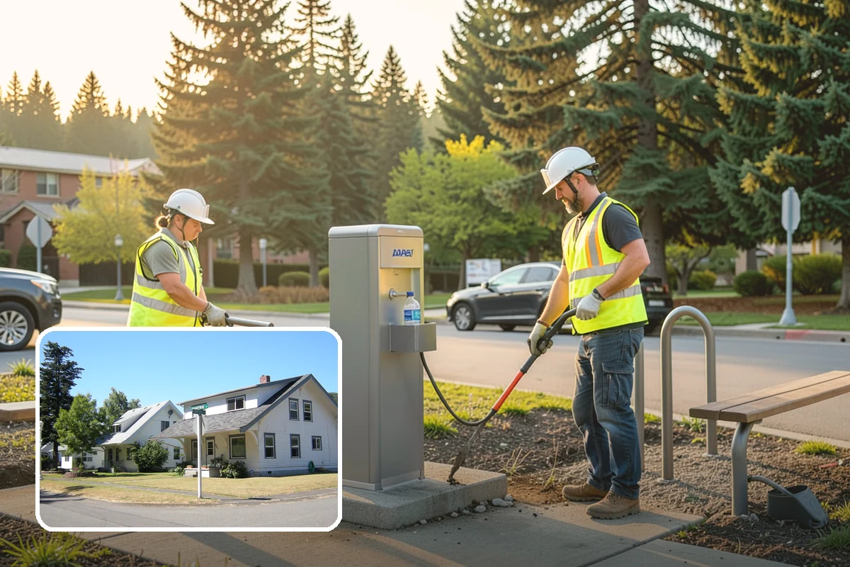 Sign Installation in DuPont, Pierce County, WA - Retroreflective sheeting that meets current MUTCD minimums