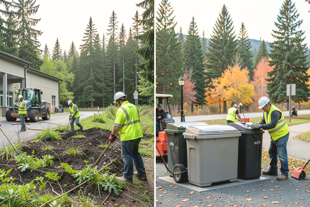 Sign Installation in Edgewood, Pierce County, WA - Review your sign schedule, standard details, and permit conditions
