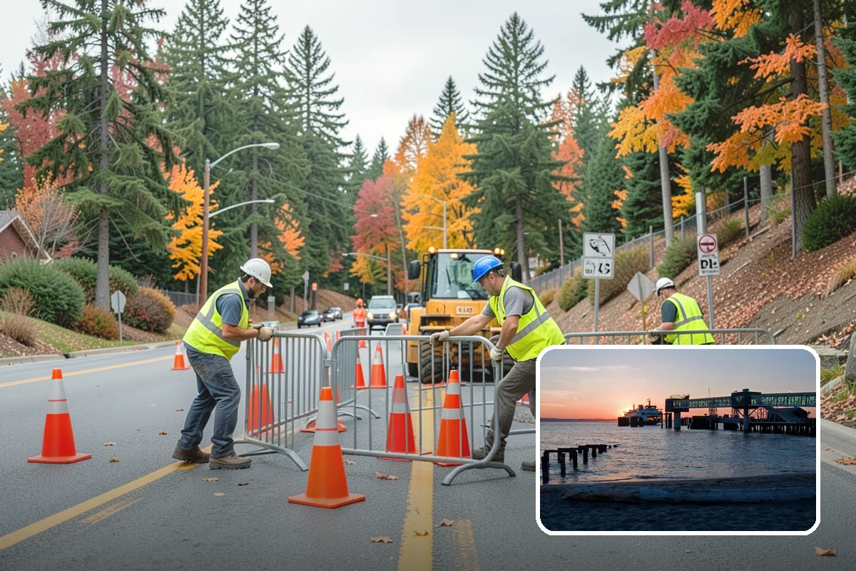 Sign Installation in Edmonds, Snohomish County, WA - Retroreflective sheeting that meets current MUTCD minimums