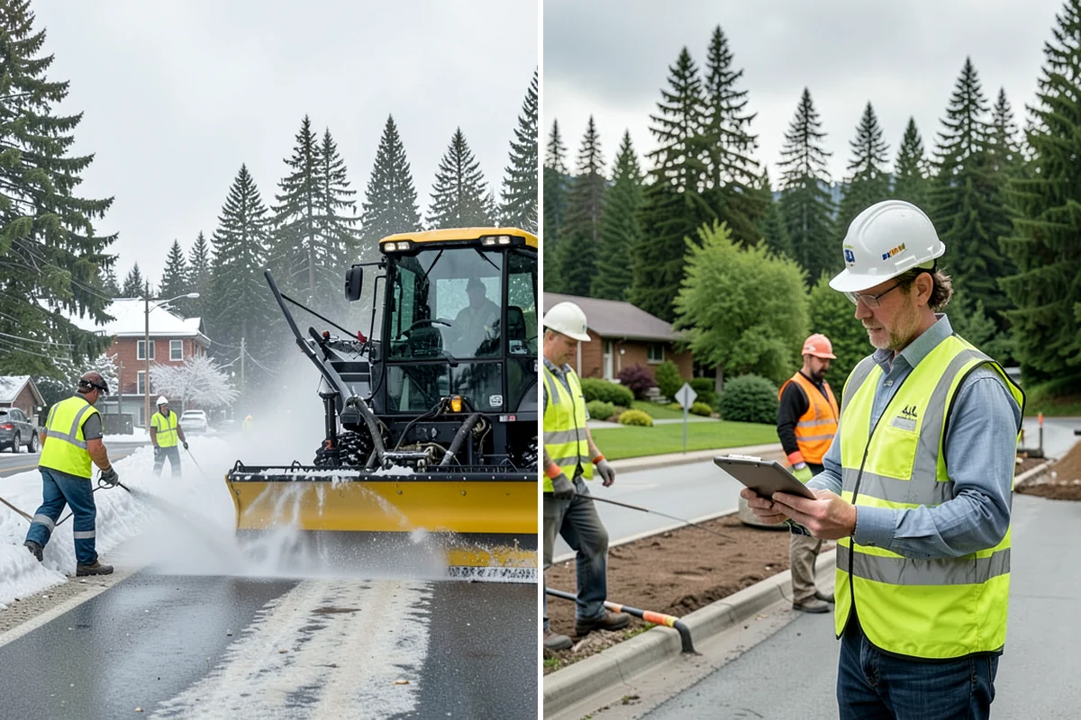 Sign Installation in Enumclaw, King County, WA - Review your sign schedule, standard details, and permit conditions