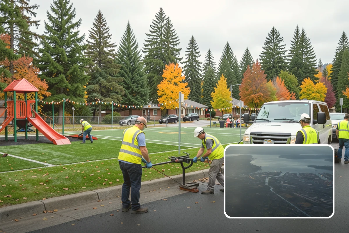 Sign Installation in Fife, Pierce County, WA - Retroreflective sheeting that meets current MUTCD minimums