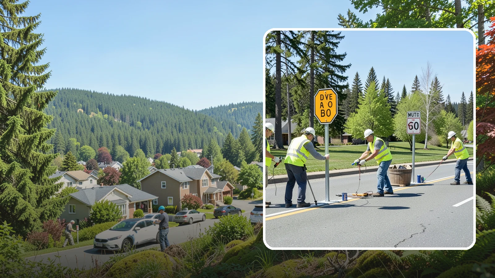 Sign Installation in Index, Snohomish County, WA - We install municipal signage on public property with breakaway posts, proper reflectivity, and MUTCD-compliant placement.