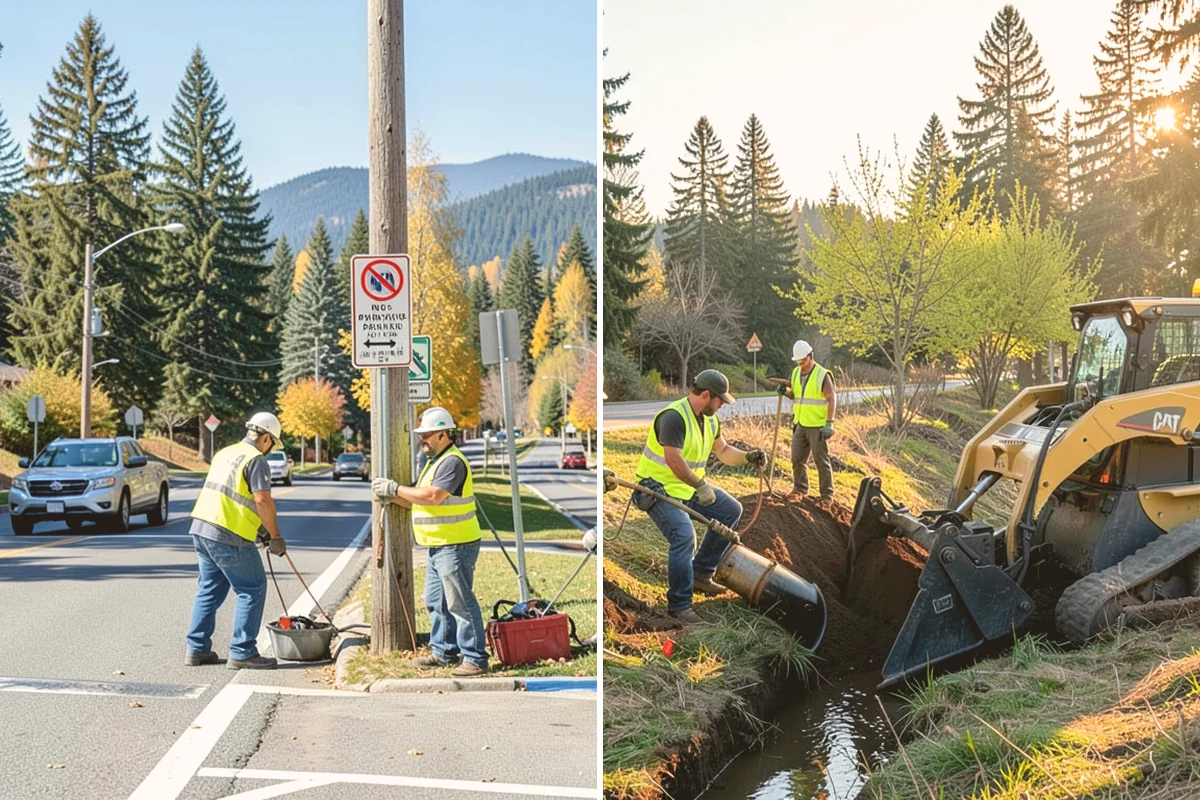 Sign Installation in Index, Snohomish County, WA - Review your sign schedule, standard details, and permit conditions