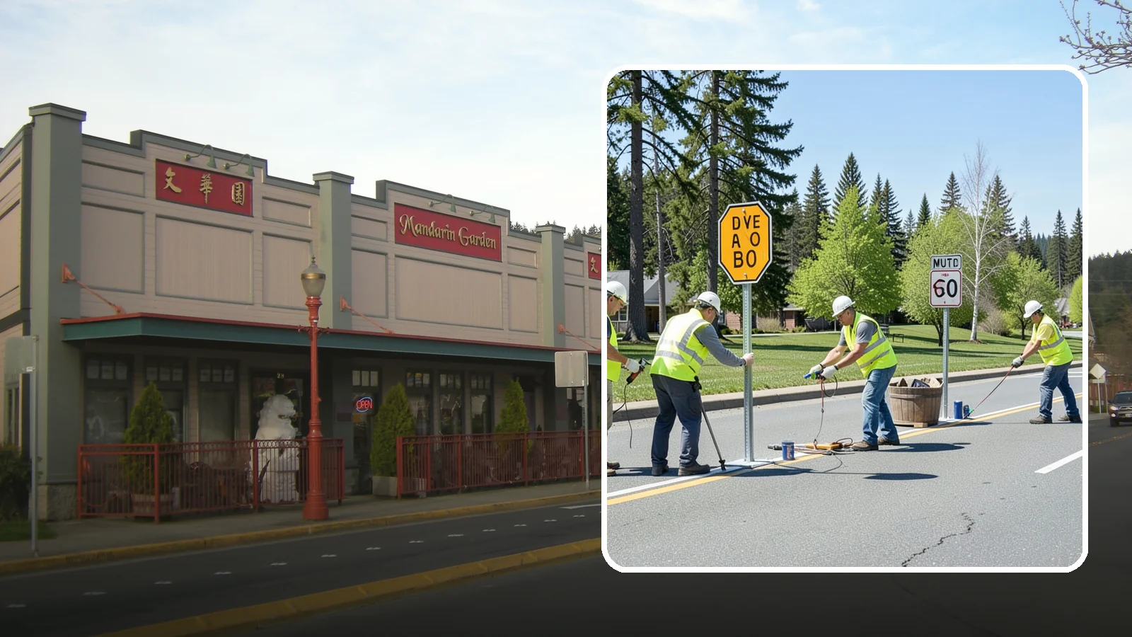 Sign Installation in Issaquah, King County, WA - We install municipal signage on public property with breakaway posts, proper reflectivity, and MUTCD-compliant placement.