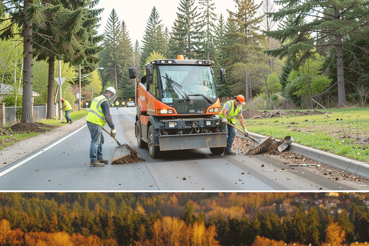 Sign Installation in Kenmore, King County, WA - Installations proceed year-round in the maritime climate, though dry summer and early fall windows speed concrete footing cures...