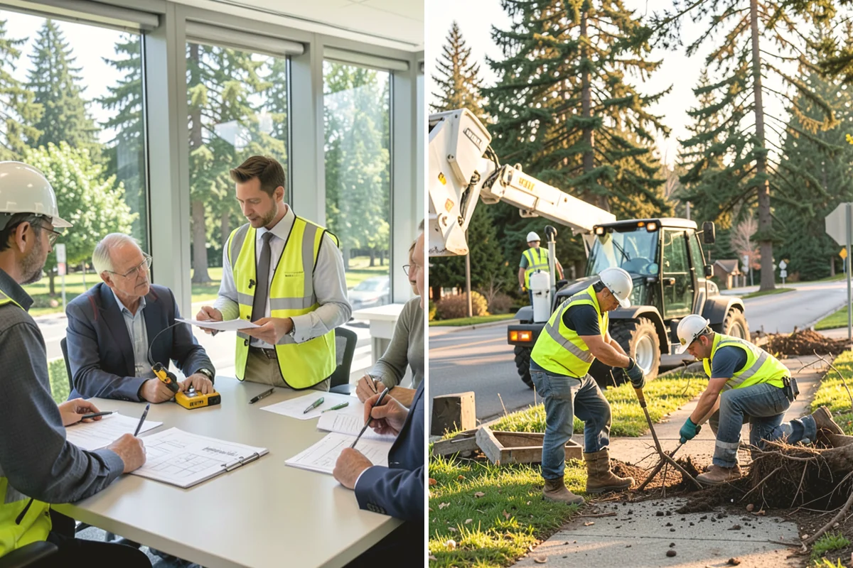 Sign Installation in La Conner, Skagit County, WA - Review your sign schedule, standard details, and permit conditions