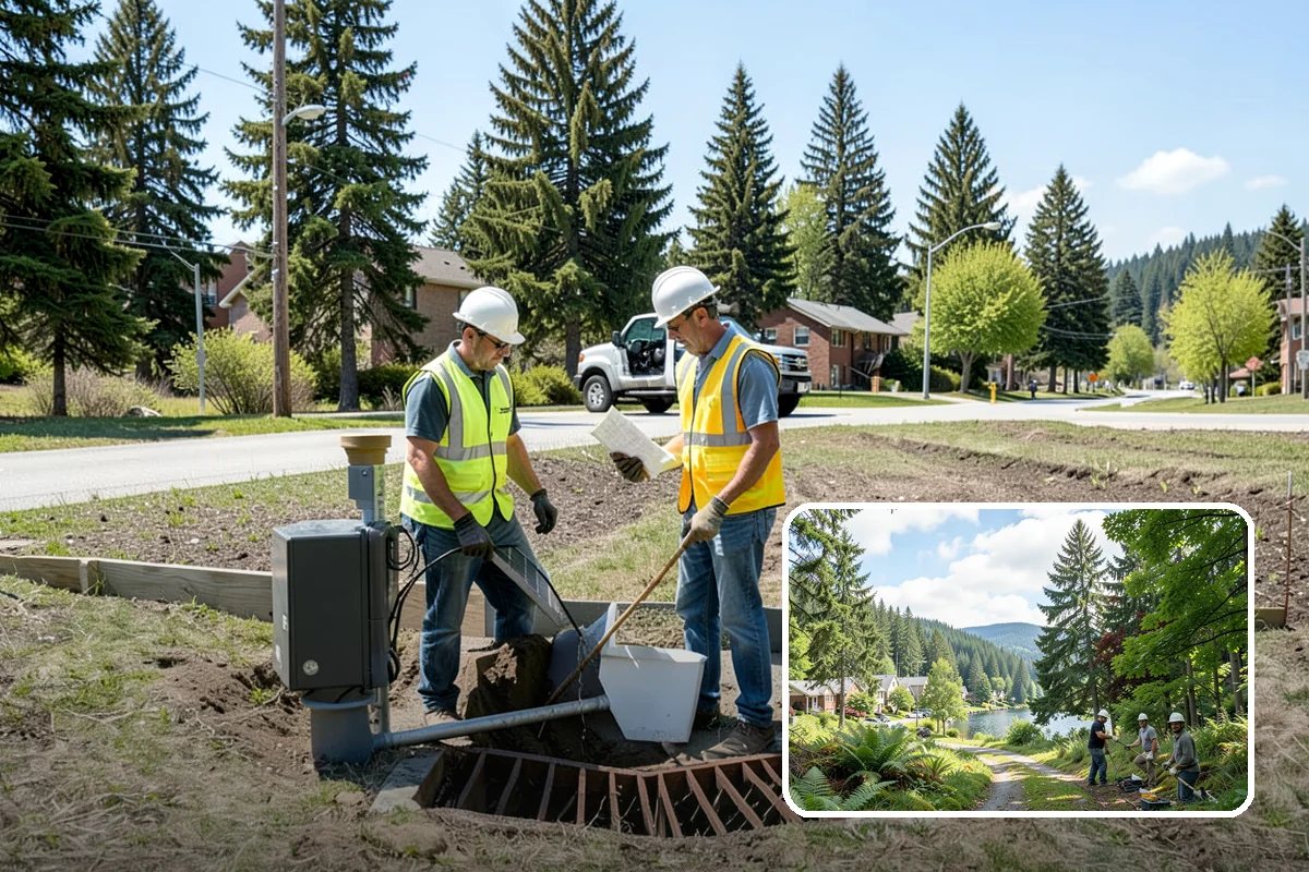 Sign Installation in Lake Forest Park, King County, WA - Retroreflective sheeting that meets current MUTCD minimums