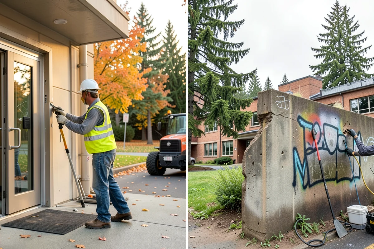 Sign Installation in Lakewood, Pierce County, WA - Review your sign schedule, standard details, and permit conditions