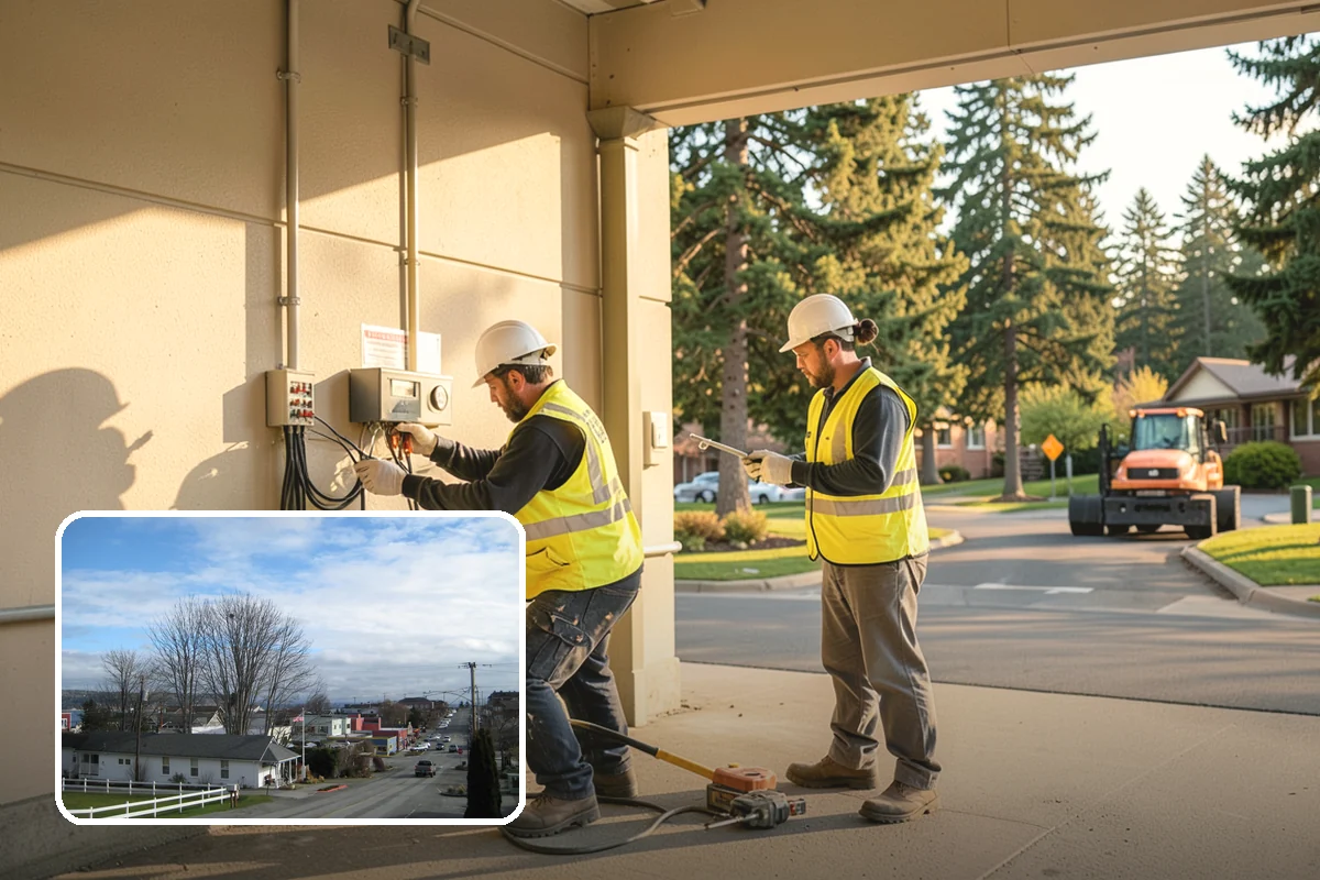 Sign Installation in Langley, Island County, WA - Retroreflective sheeting that meets current MUTCD minimums