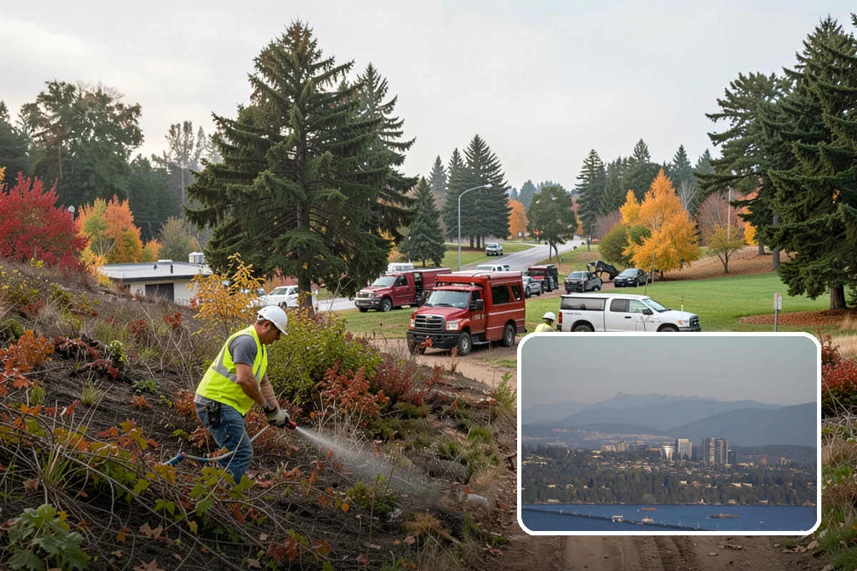 Sign Installation in Medina, King County, WA - Retroreflective sheeting that meets current MUTCD minimums