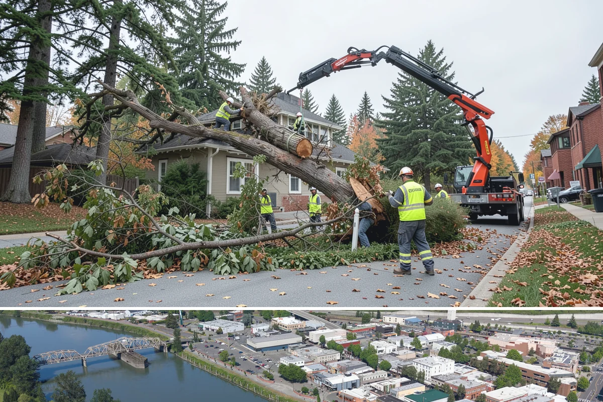 Sign Installation in Mount Vernon, Skagit County, WA - Installations proceed year-round in the maritime climate, though dry summer and early fall windows speed concrete footing cures...