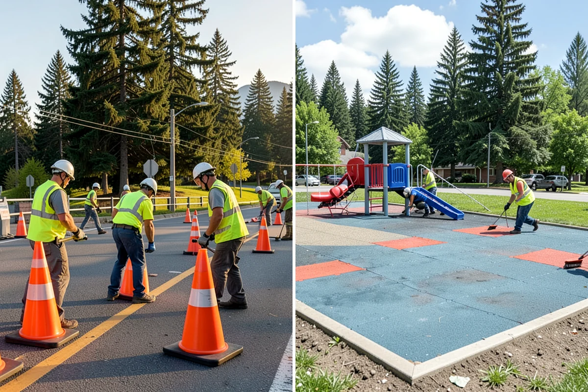 Sign Installation in Normandy Park, King County, WA - Review your sign schedule, standard details, and permit conditions