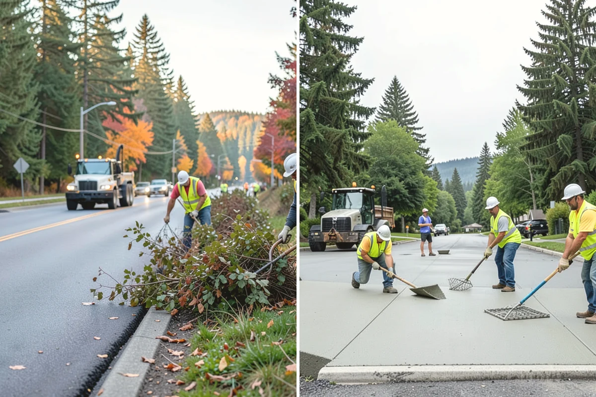 Sign Installation in North Bend, King County, WA - Review your sign schedule, standard details, and permit conditions