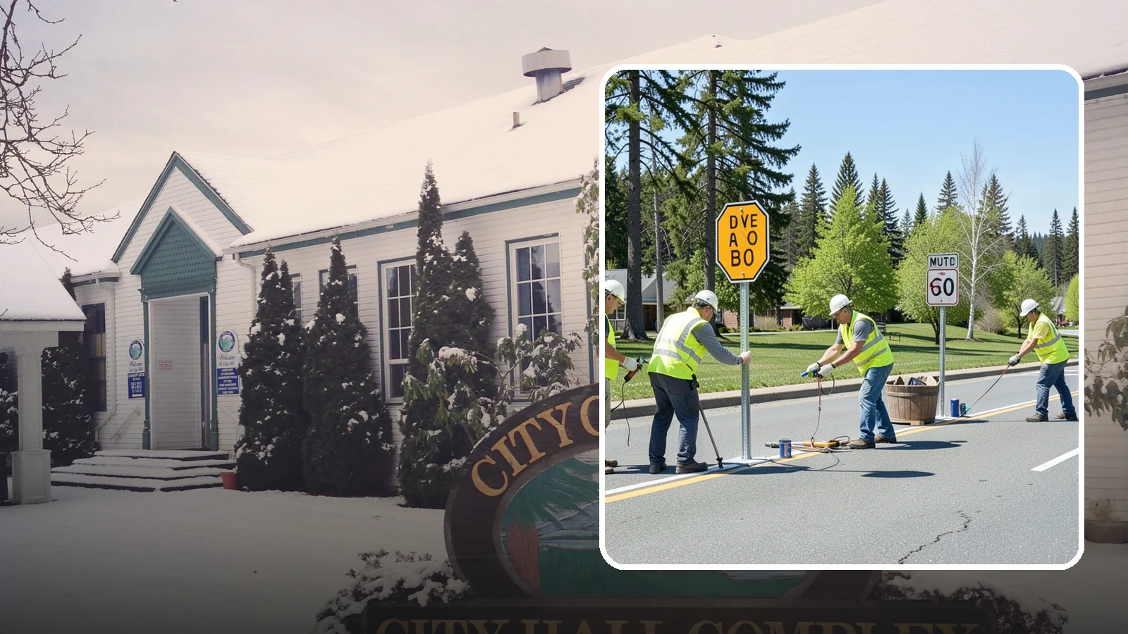 Sign Installation in Pacific, King County, WA - We install municipal signage on public property with breakaway posts, proper reflectivity, and MUTCD-compliant placement.