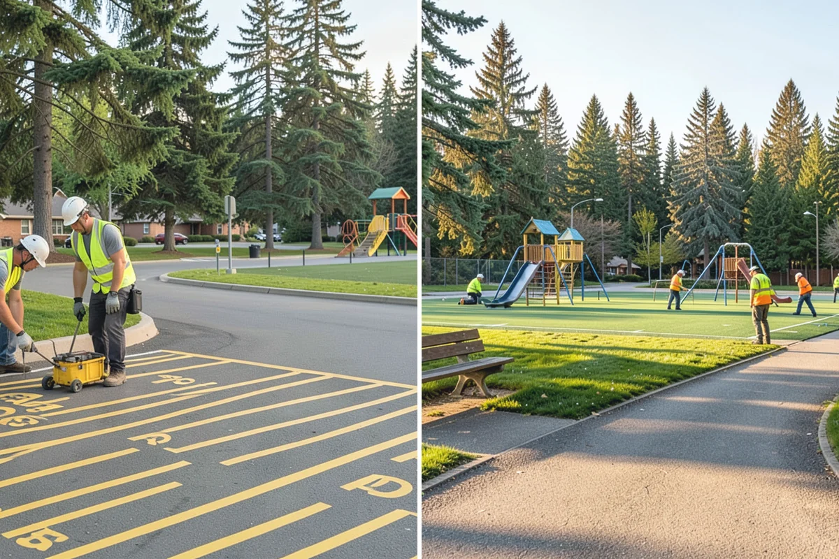 Sign Installation in Redmond, King County, WA - Review your sign schedule, standard details, and permit conditions
