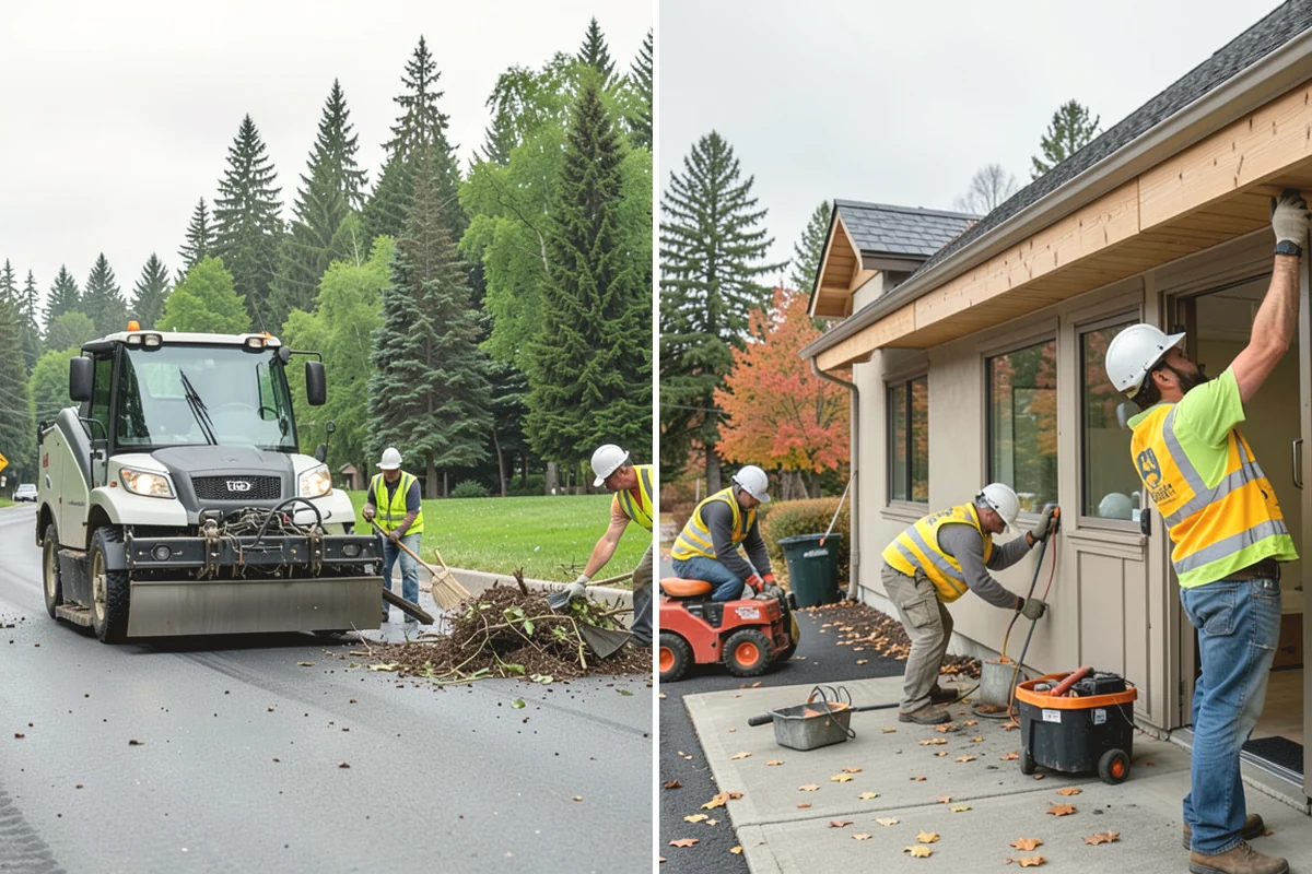 Sign Installation in Ruston, Pierce County, WA - Review your sign schedule, standard details, and permit conditions