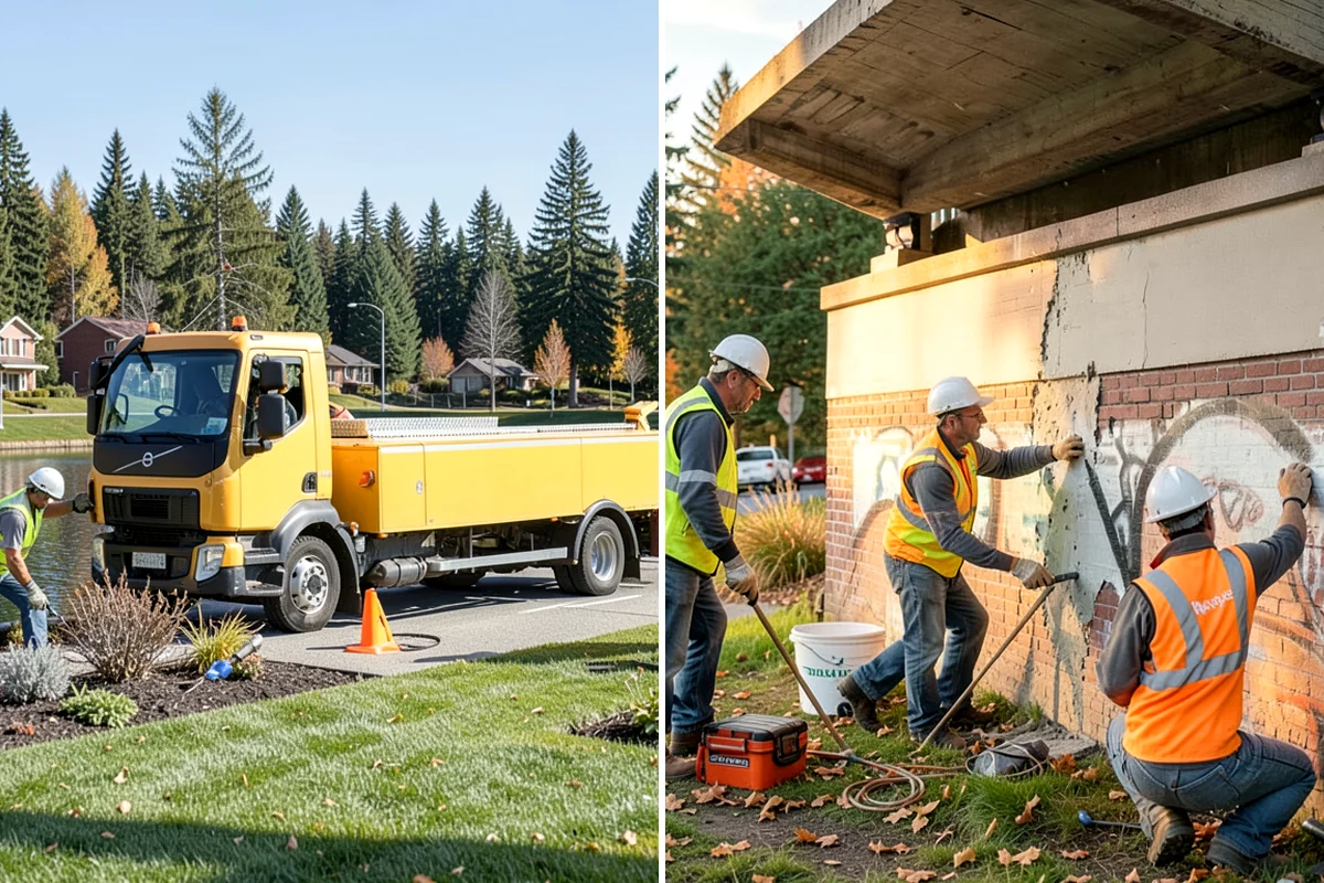 Sign Installation in SeaTac, King County, WA - Review your sign schedule, standard details, and permit conditions