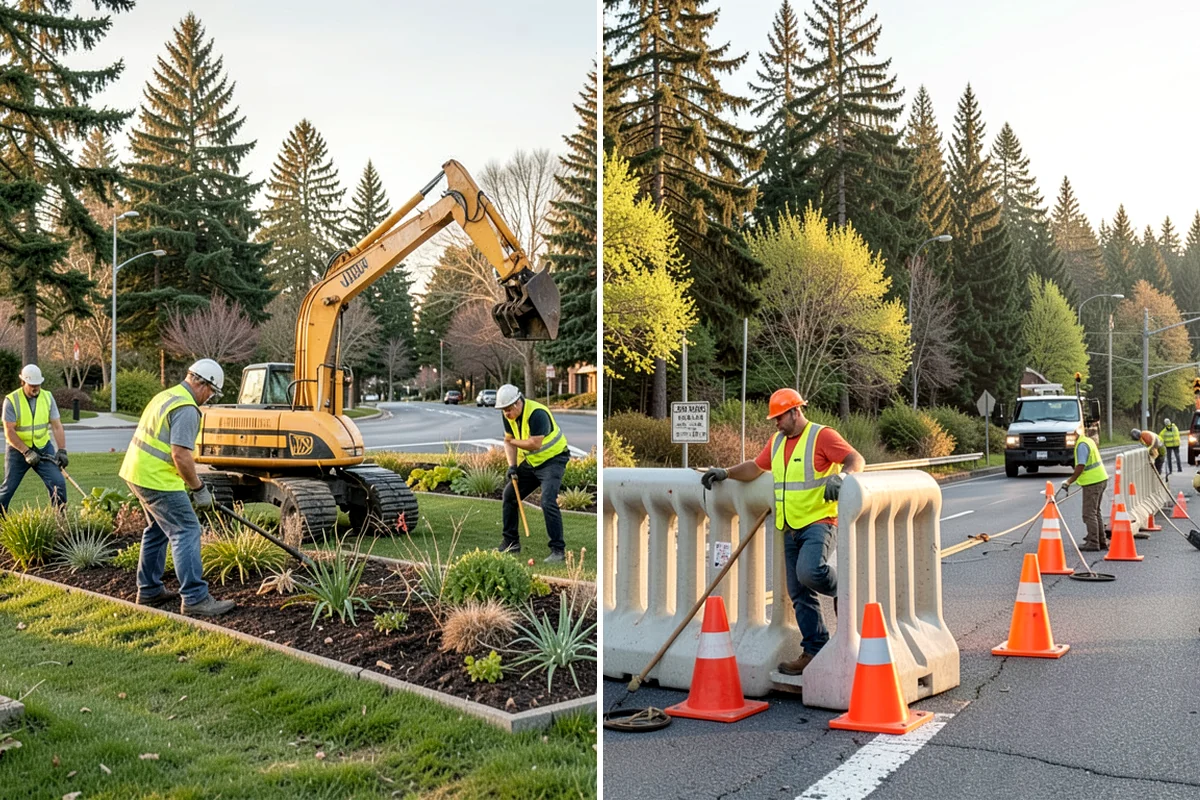 Sign Installation in Snoqualmie, King County, WA - Review your sign schedule, standard details, and permit conditions