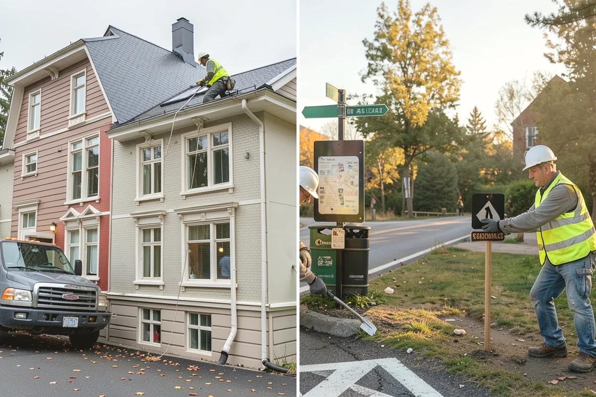 Sign Installation in Tukwila, King County, WA - Review your sign schedule, standard details, and permit conditions