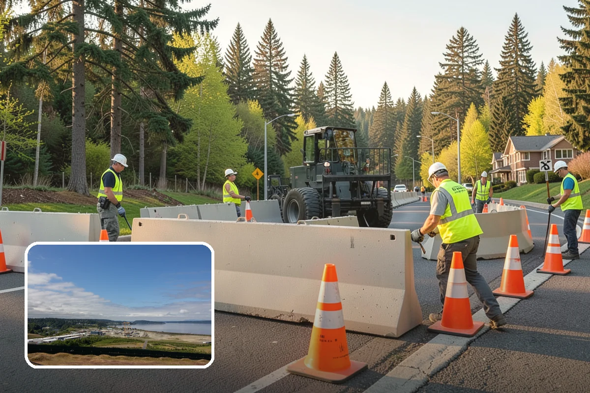 Sign Installation in University Place, Pierce County, WA - Retroreflective sheeting that meets current MUTCD minimums