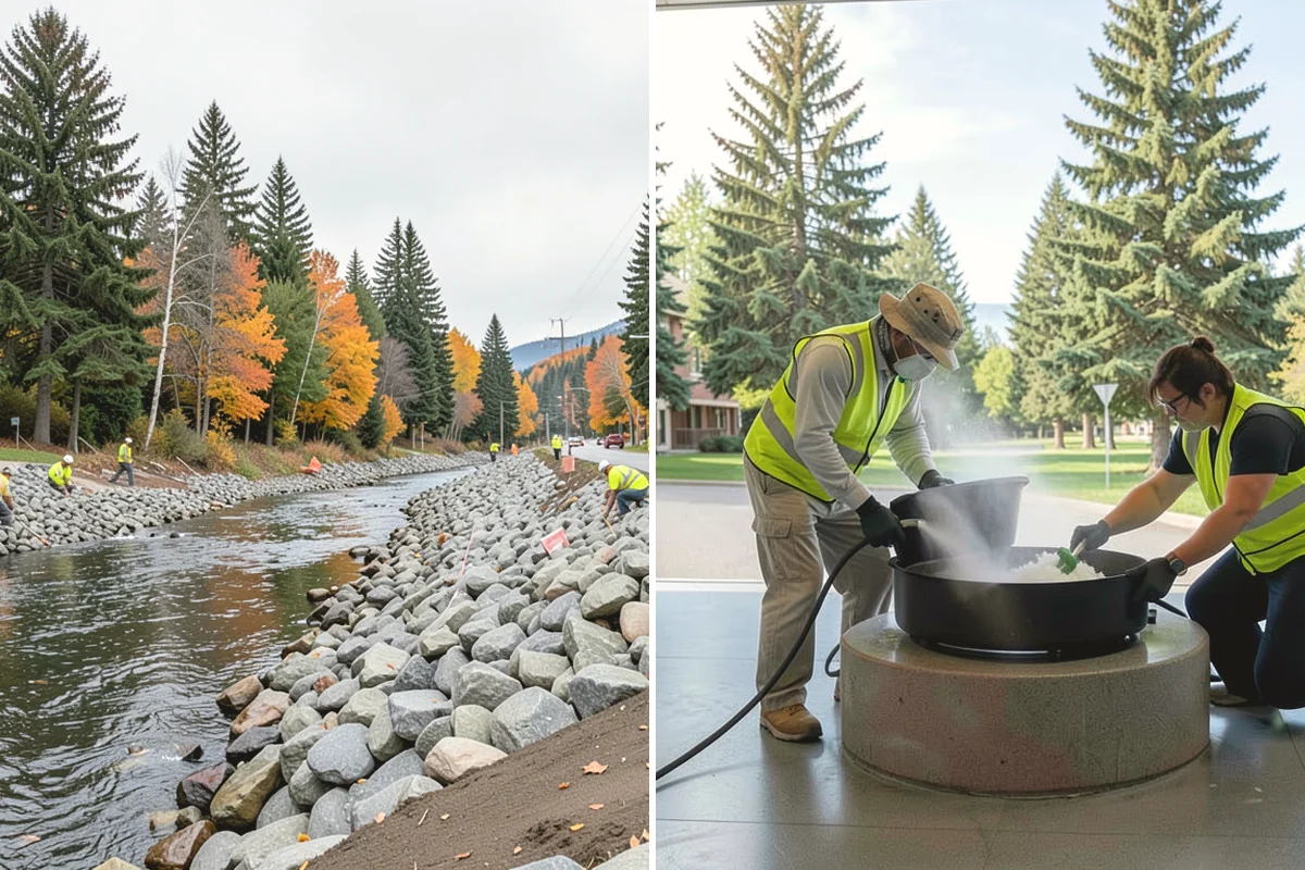 Sign Maintenance in Anacortes, Skagit County, WA - Establish an inspection route or intake knockdown reports