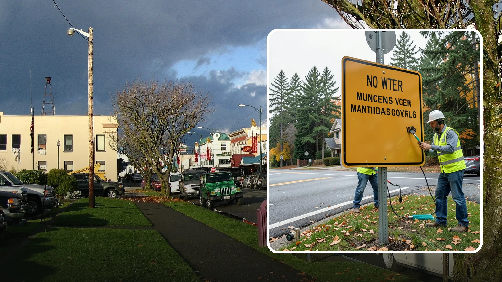 Sign Maintenance in Arlington, Snohomish County, WA - We provide ongoing sign cleaning, straightening, and repair to keep your inventory legible and compliant.