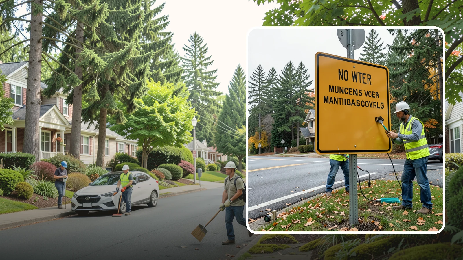 Sign Maintenance in Beaux Arts Village, King County, WA - We provide ongoing sign cleaning, straightening, and repair to keep your inventory legible and compliant.