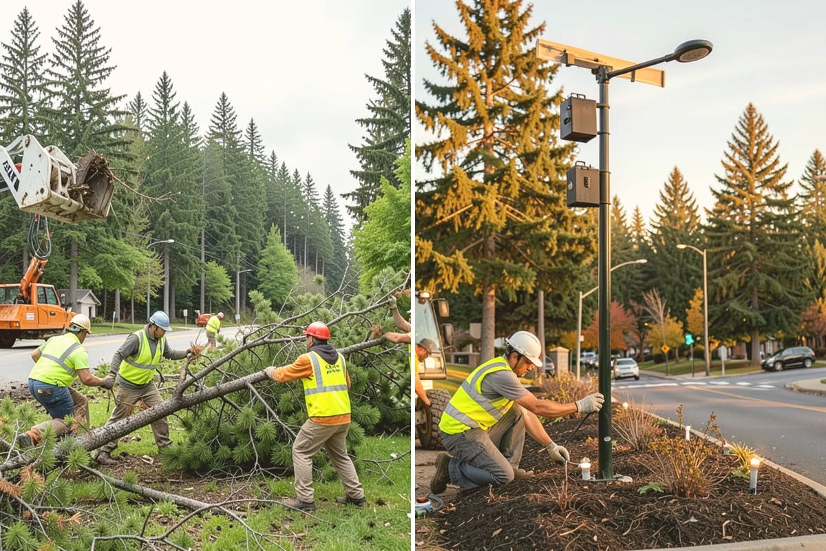 Sign Maintenance in Brier, Snohomish County, WA - Establish an inspection route or intake knockdown reports