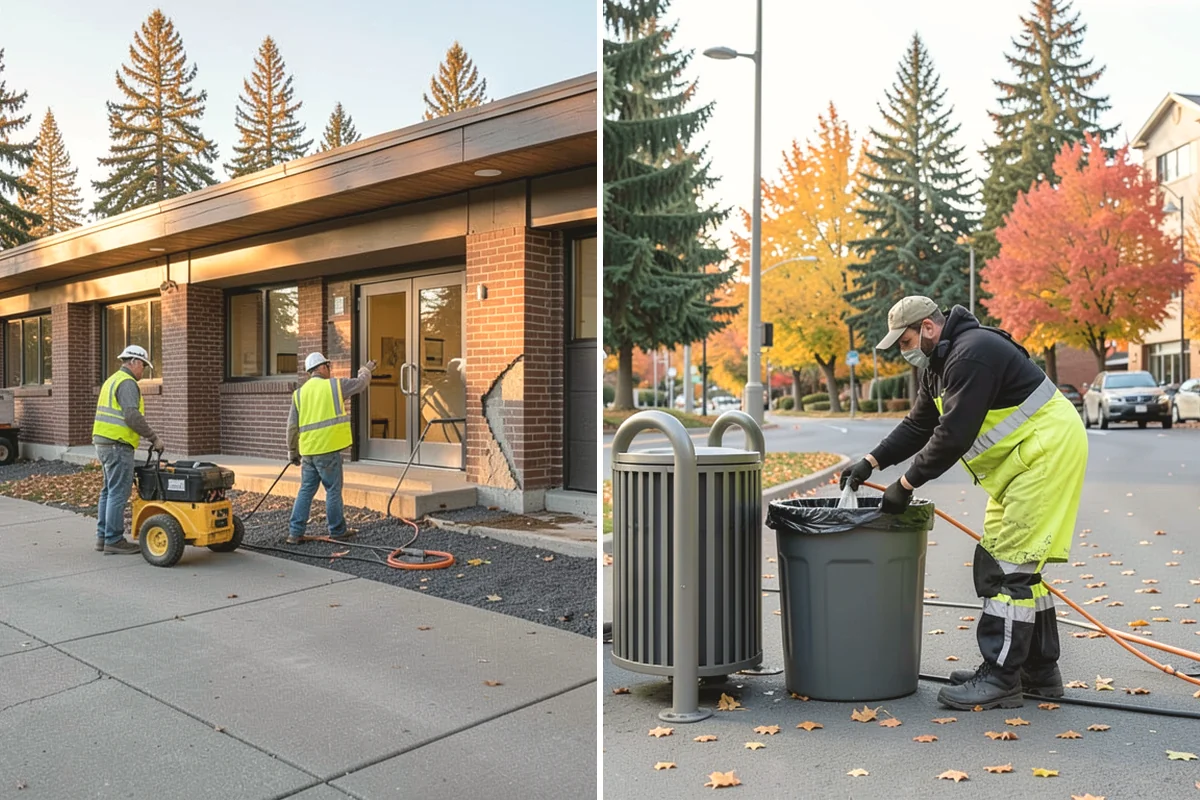 Sign Maintenance in Burlington, Skagit County, WA - Establish an inspection route or intake knockdown reports