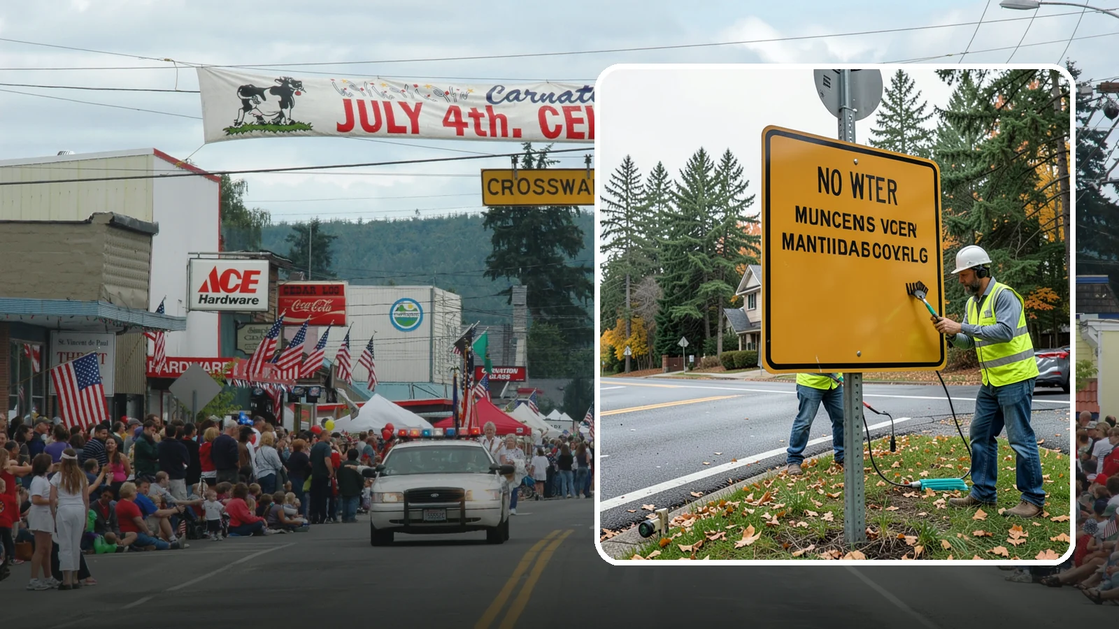 Sign Maintenance in Carnation, King County, WA - We provide ongoing sign cleaning, straightening, and repair to keep your inventory legible and compliant.