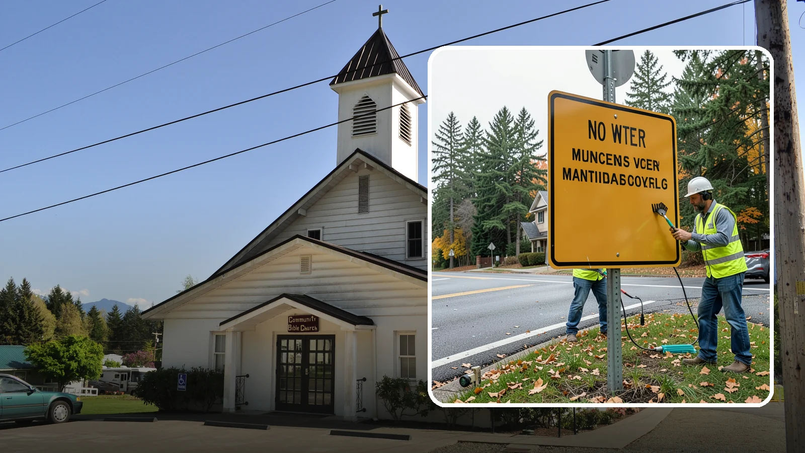 Sign Maintenance in Concrete, Skagit County, WA - We provide ongoing sign cleaning, straightening, and repair to keep your inventory legible and compliant.