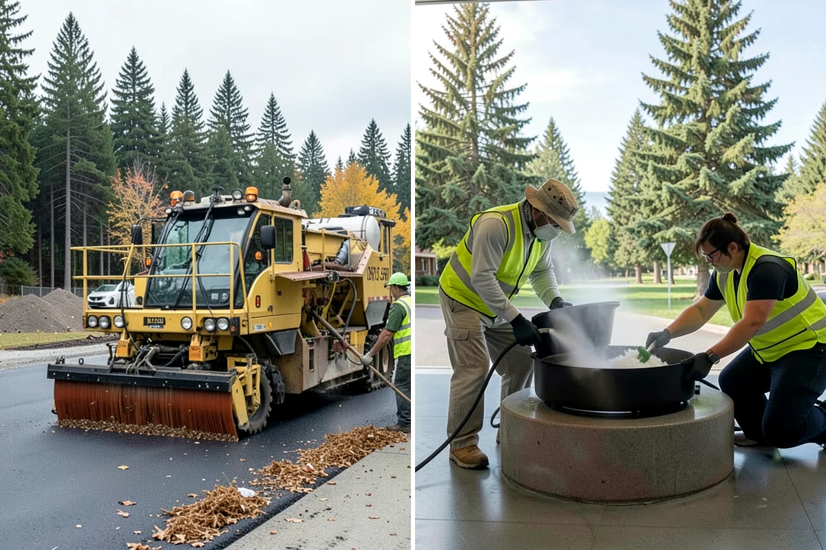 Sign Maintenance in Concrete, Skagit County, WA - Establish an inspection route or intake knockdown reports