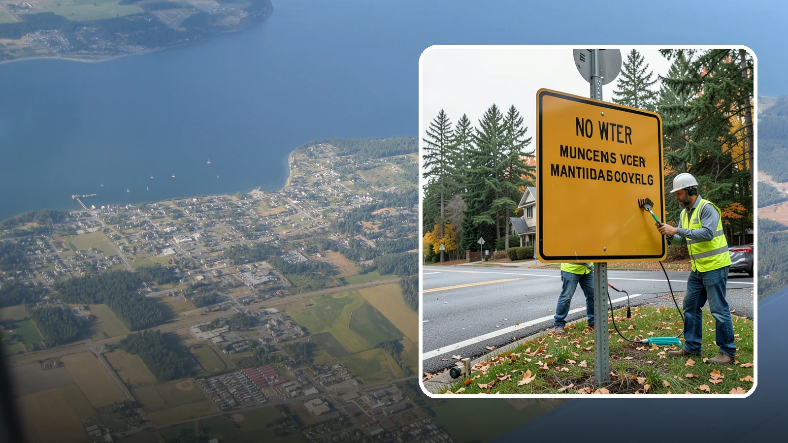 Sign Maintenance in Coupeville, Island County, WA - We provide ongoing sign cleaning, straightening, and repair to keep your inventory legible and compliant.