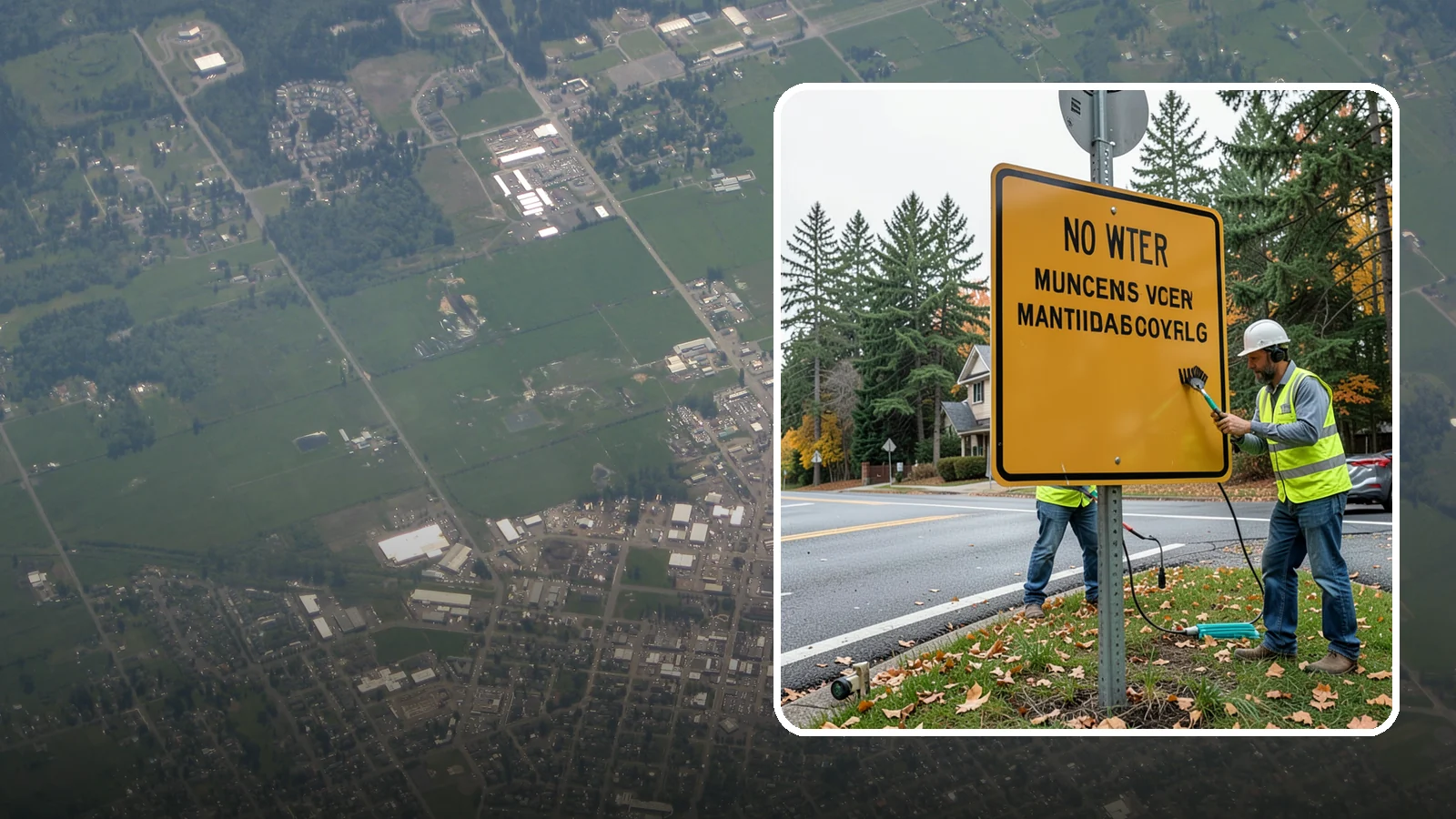 Sign Maintenance in Enumclaw, King County, WA - We provide ongoing sign cleaning, straightening, and repair to keep your inventory legible and compliant.