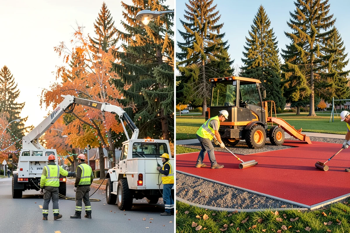 Sign Maintenance in Enumclaw, King County, WA - Establish an inspection route or intake knockdown reports