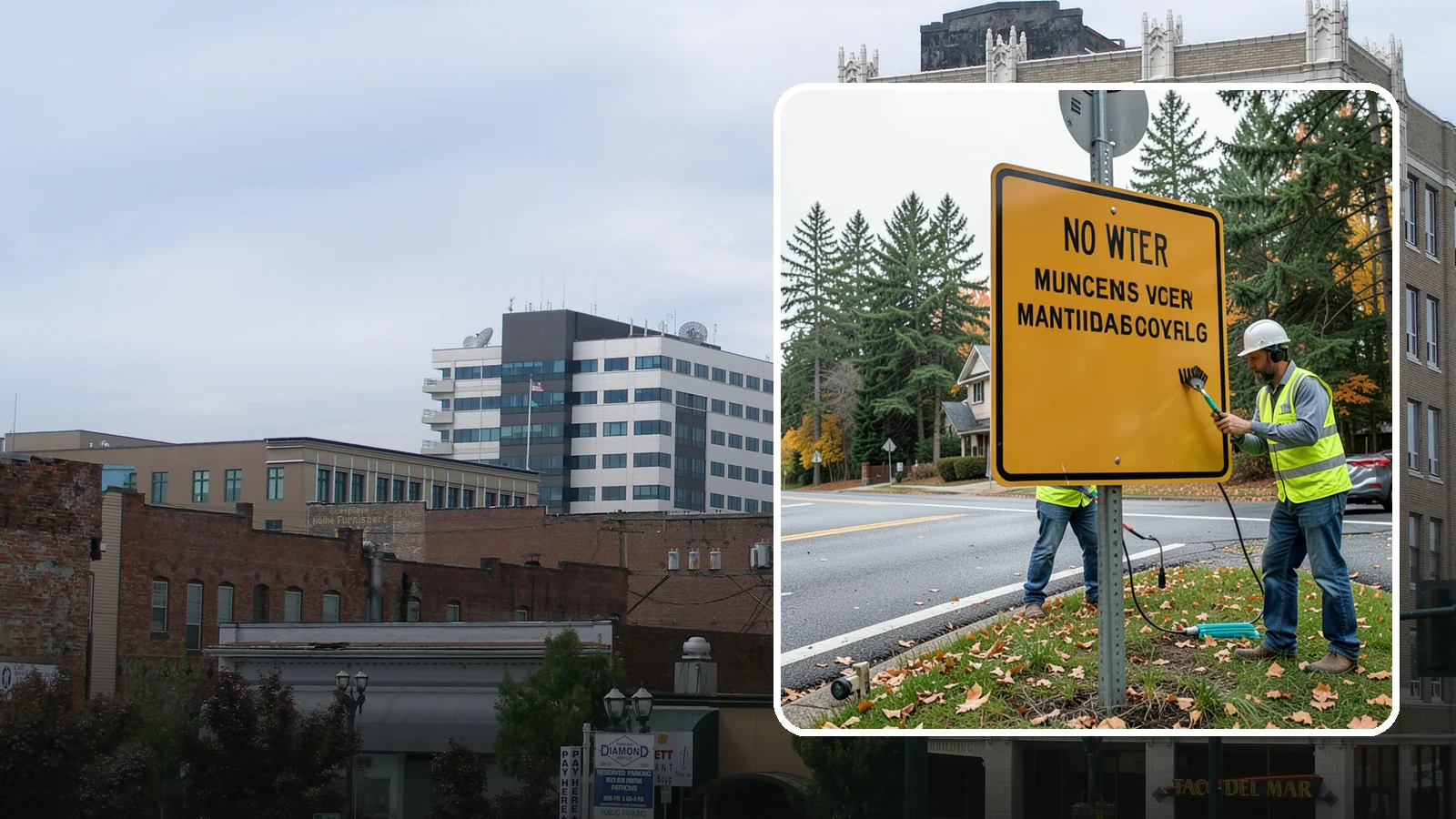 Sign Maintenance in Everett, Snohomish County, WA - We provide ongoing sign cleaning, straightening, and repair to keep your inventory legible and compliant.
