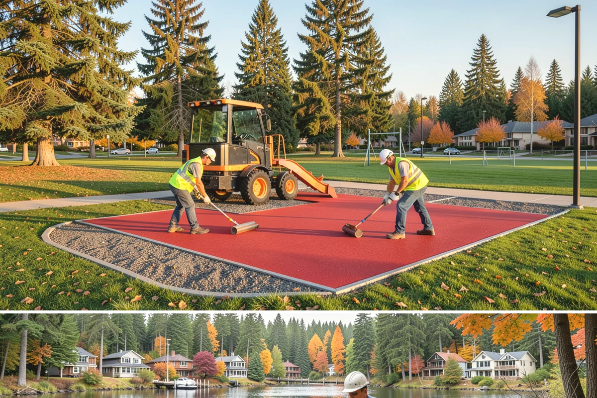 Sign Maintenance in La Conner, Skagit County, WA - Biological growth accelerates through the wet fall and winter, making those seasons a priority for cleaning, while straightening...