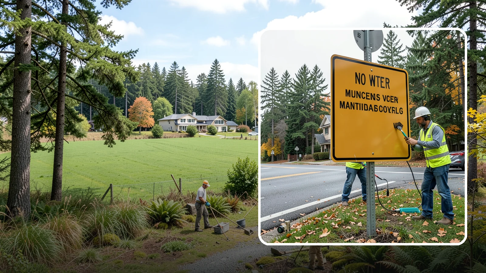 Sign Maintenance in Lyman, Skagit County, WA - We provide ongoing sign cleaning, straightening, and repair to keep your inventory legible and compliant.