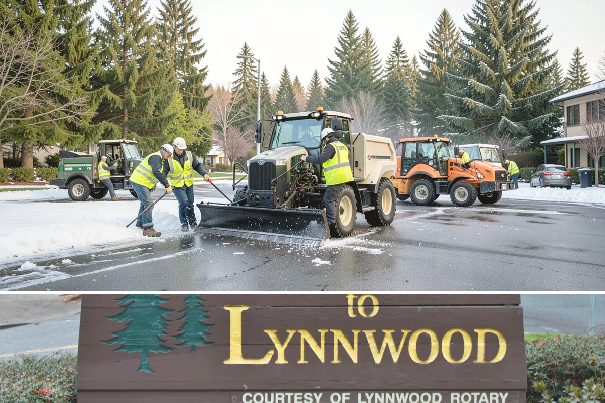 Sign Maintenance in Lynnwood, Snohomish County, WA - Biological growth accelerates through the wet fall and winter, making those seasons a priority for cleaning, while straightening...