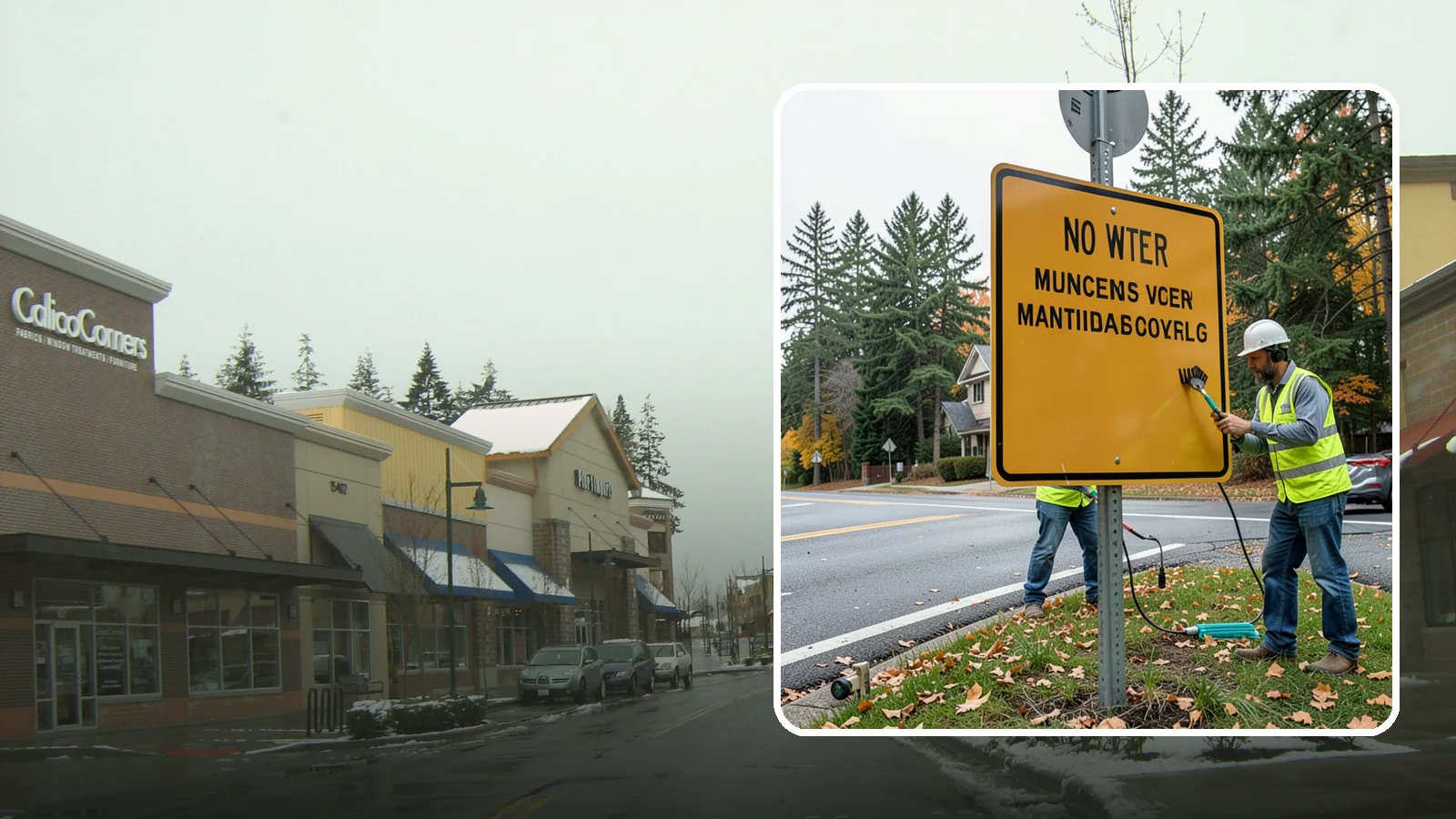 Sign Maintenance in Mill Creek, Snohomish County, WA - We provide ongoing sign cleaning, straightening, and repair to keep your inventory legible and compliant.